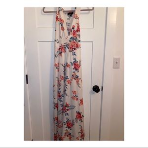 Long slit high low dress